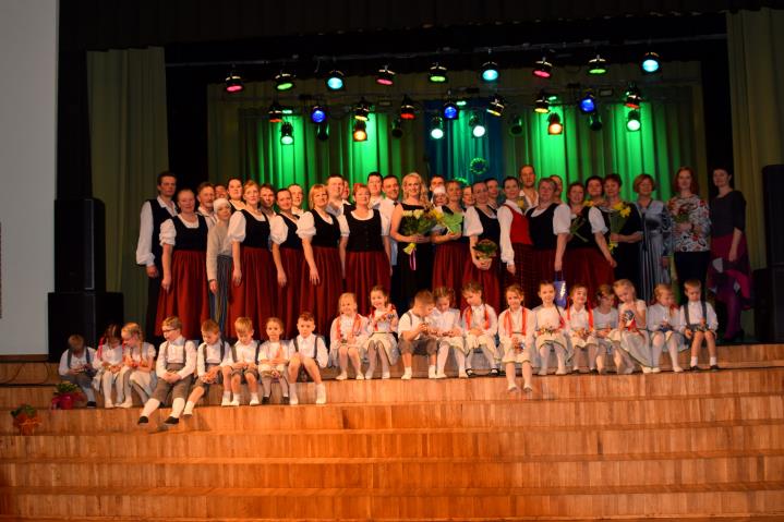 VPDK "Abuls" 35.gadu jubilejas koncertā.29.02.2020 